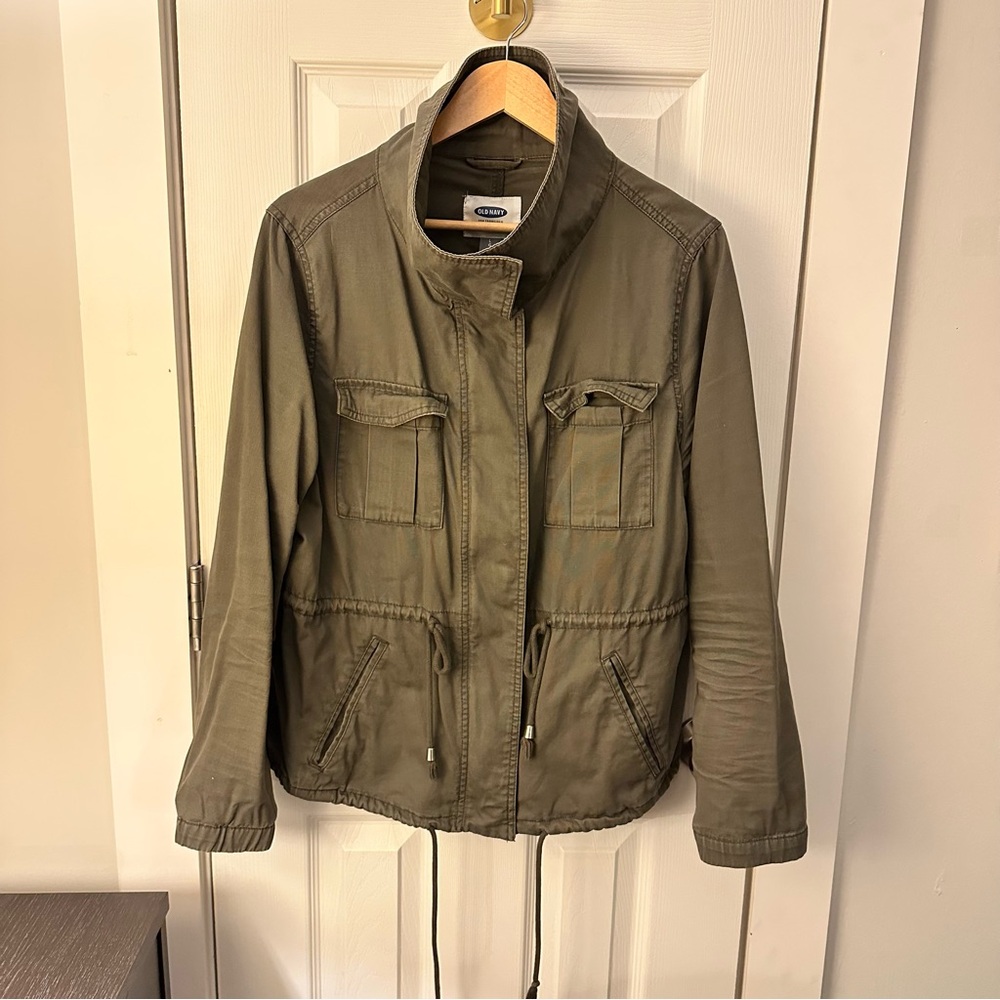 Old Navy Utility Jacket in Army Green